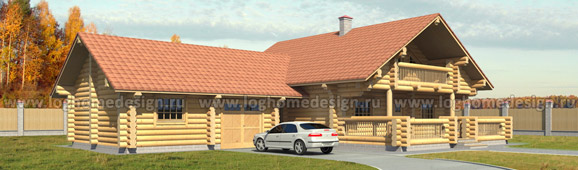 private log home design