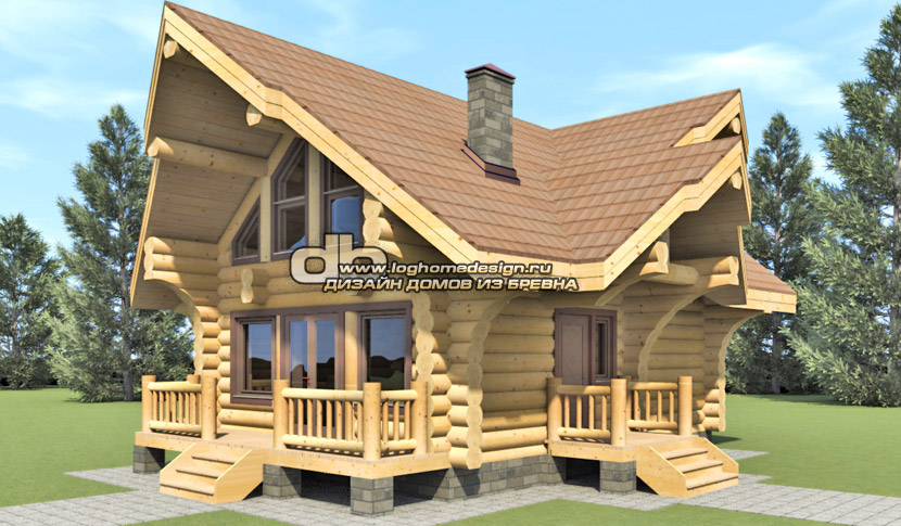 Лучший дизайн деревянного дома снаружи и внутри