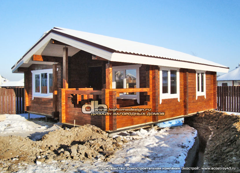 Izgradnja drvenih kuća i kupališta u Kirovu i Kirovskoj regiji